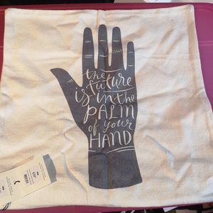 New 18x18 pillow cover from indigo